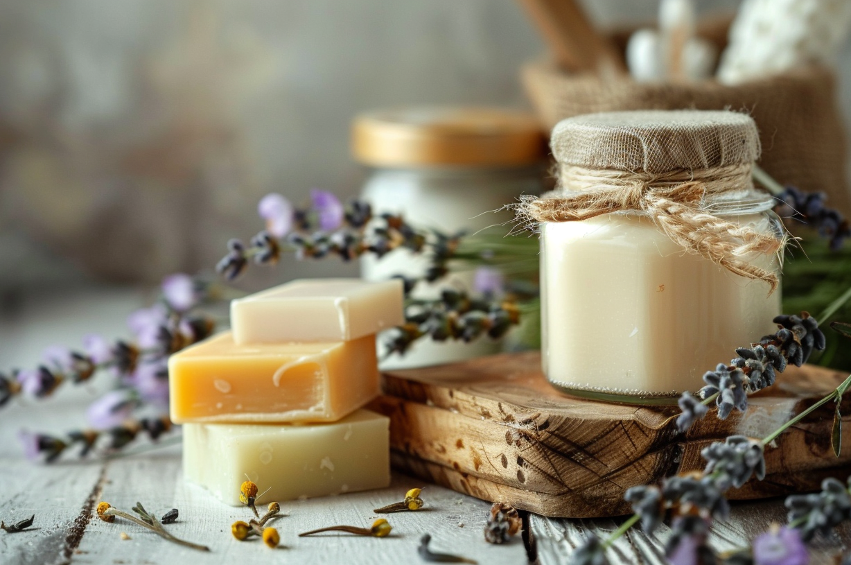 Holzwürfel mit Stern bedruckt auf einem grünen Hintergrund 