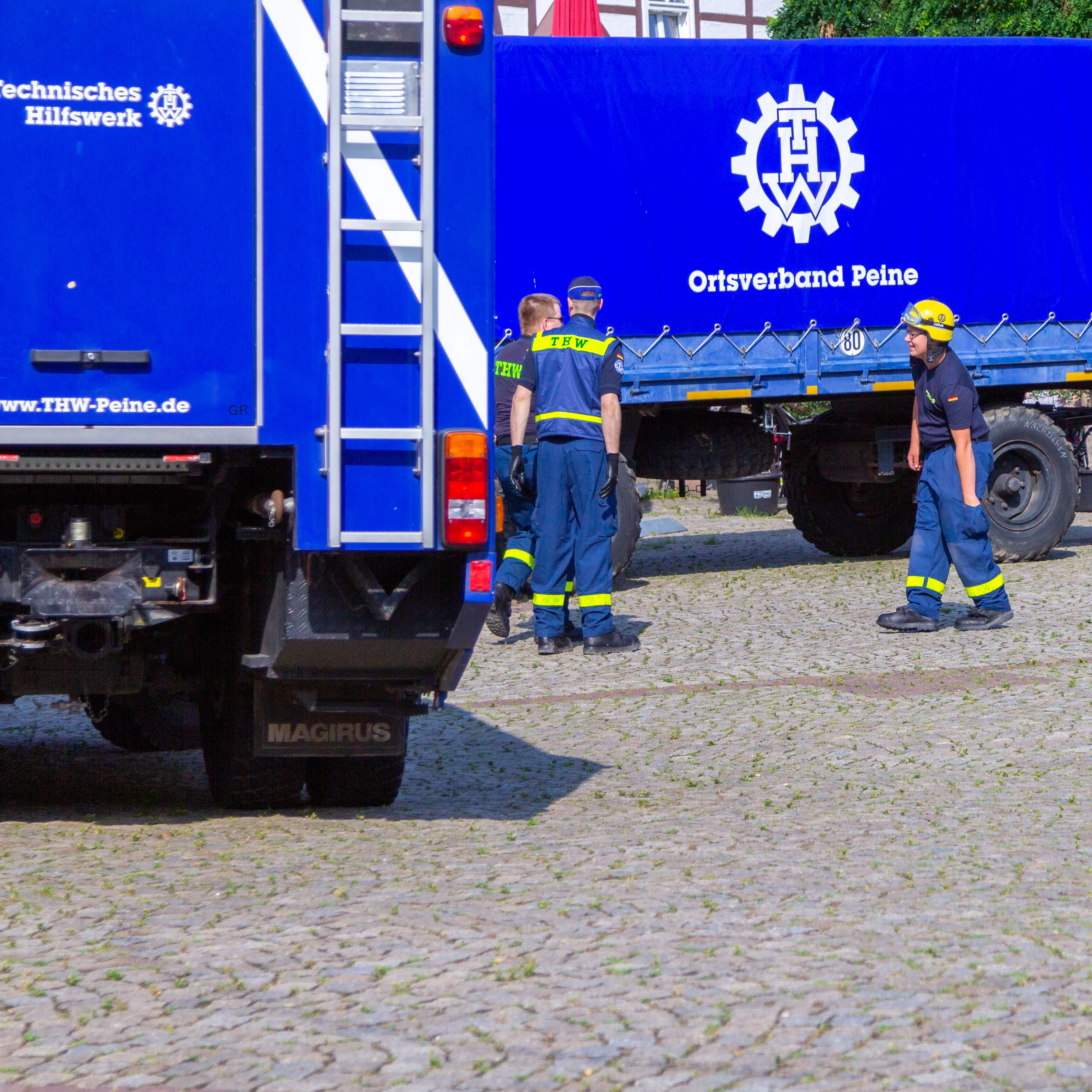 Technisches Hilfswerk — Hosting-Kunde Screenshot