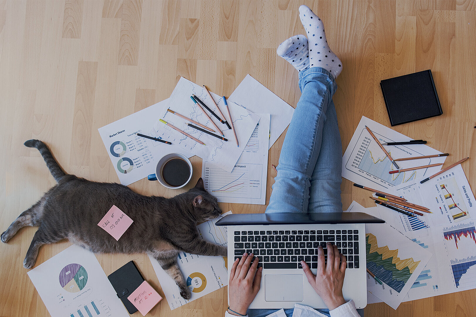 Bild Lockeres Homeoffice