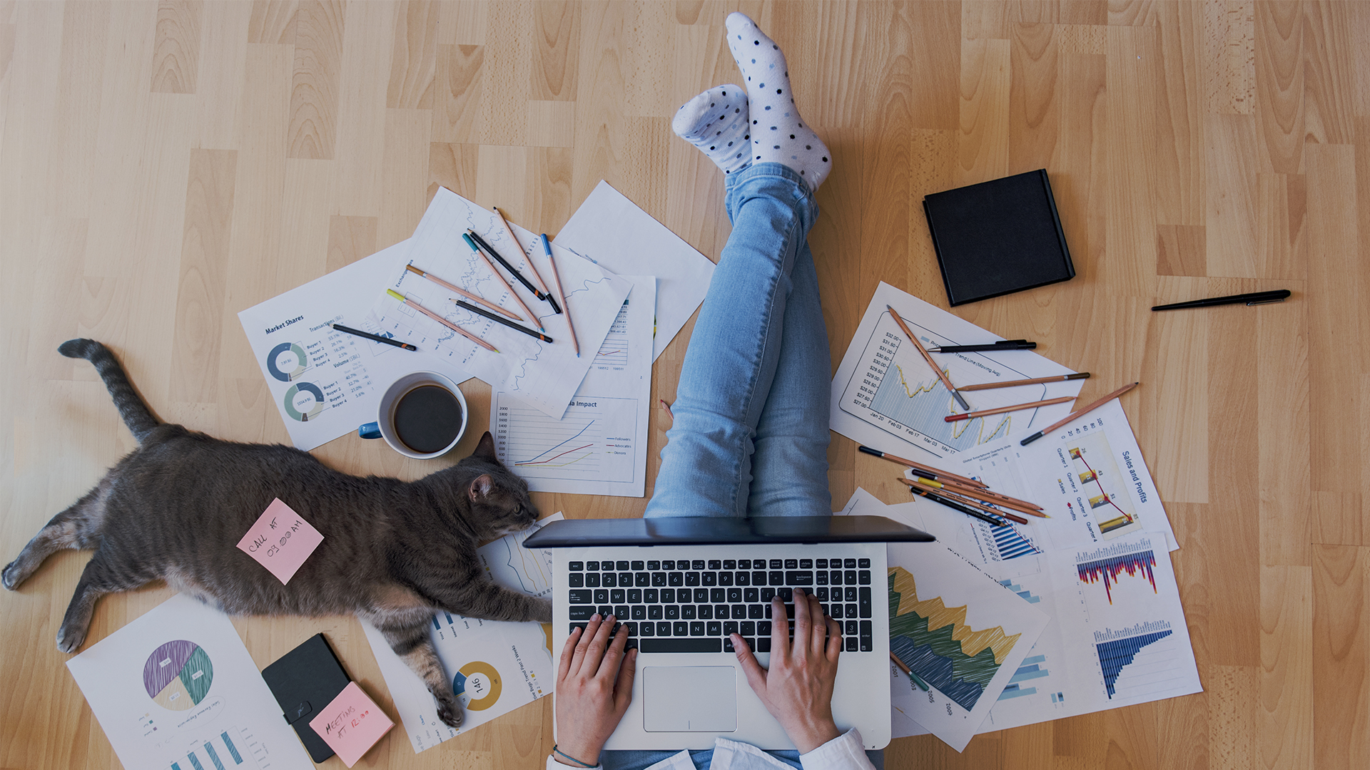 Bild Lockeres Homeoffice